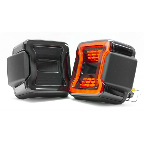 RACESPORT JEEP JL SMOKED LED TAIL LIGHT KIT