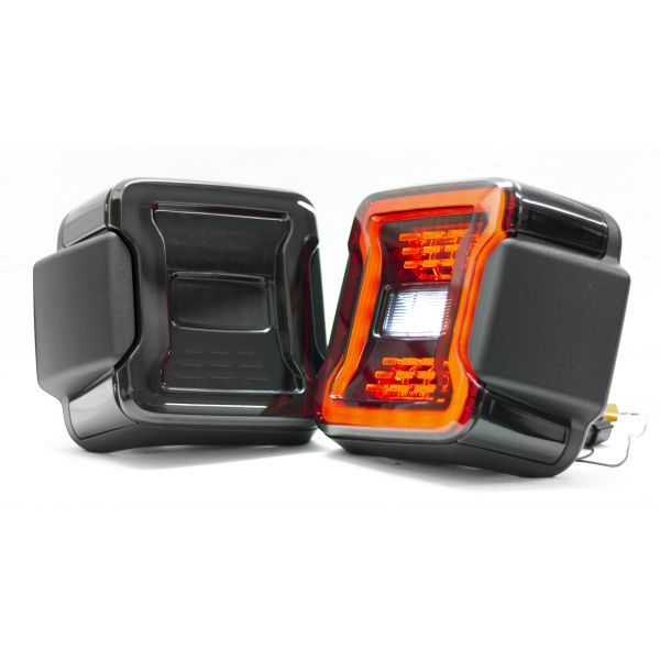 RACESPORT JEEP JL SMOKED LED TAIL LIGHT KIT