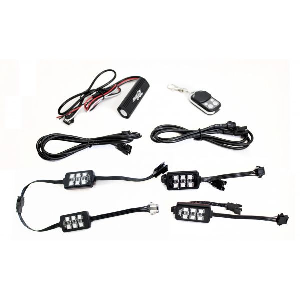 ColorADAPT Adaptive RGB 4-Piece Pod Style LED Accent Kit