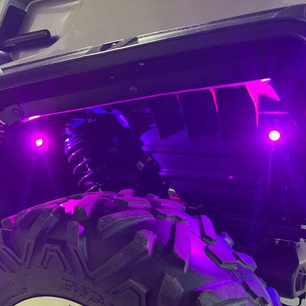 RACESPORT 8 POD MULTI-COLOR ROCK LIGHT KIT RGB & WHITE LED