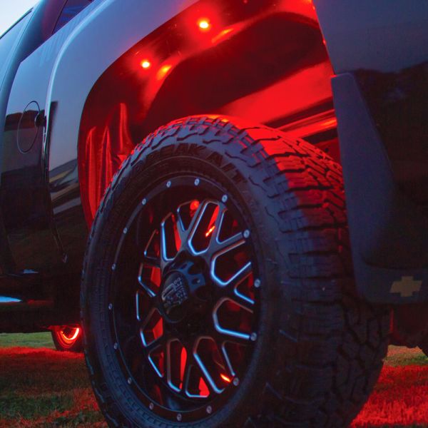 RACESPORT 8 POD MULTI-COLOR ROCK LIGHT KIT RGB & WHITE LED