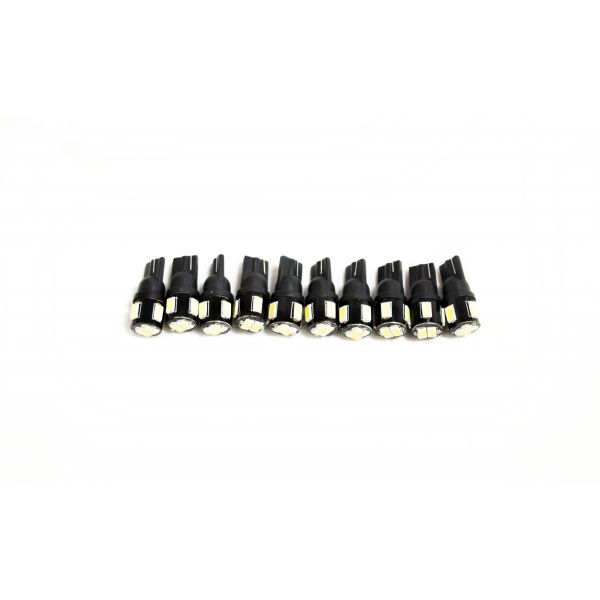 RACESPORT 194 (T10) 5 SMD WHITE BULB 10 PACK