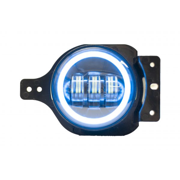 RACESPORT JEEP WRANGLER JL / GLADIATOR JT FOG LIGHTS WITH RGB LED LIGHTING
