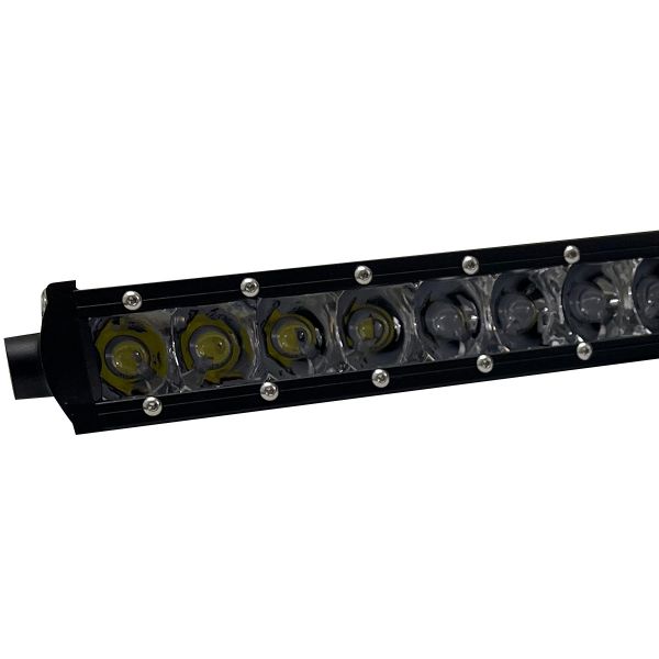 RACESPORT 07-17 Jeep Wrangler JK Kit with 100 Watt CREE LED Light Bar + L18 Hood Bracket Set
