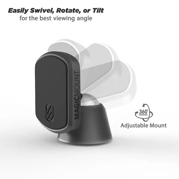 SCOSCHE MAGICMOUNT ELITE DASH MOUNT - SILVER