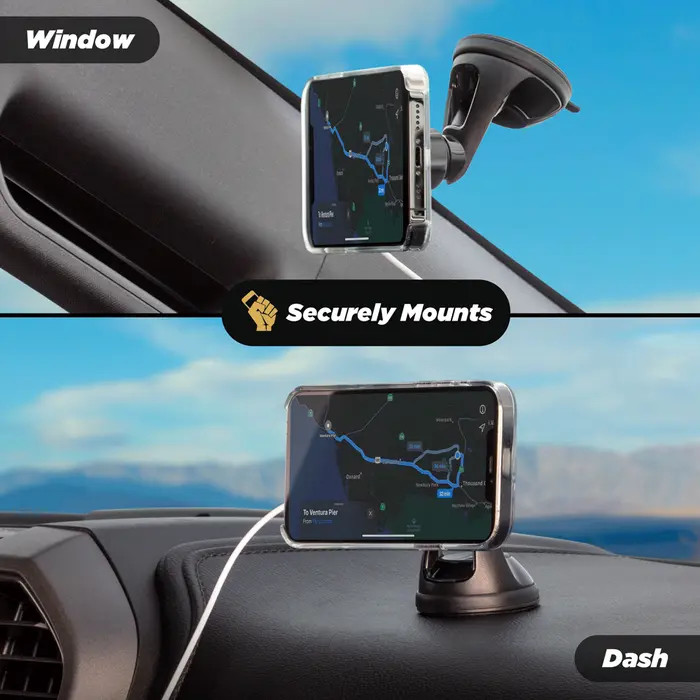 SCOSCHE MAGICMOUNT WINDOW/DASH MOUNT KIT FOR MAGSAFE CHARGER DEVICES