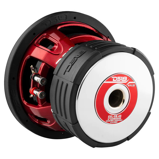 DS18 EXL SERIES 8" 1200W DUAL 4 OHM SUBWOOFER