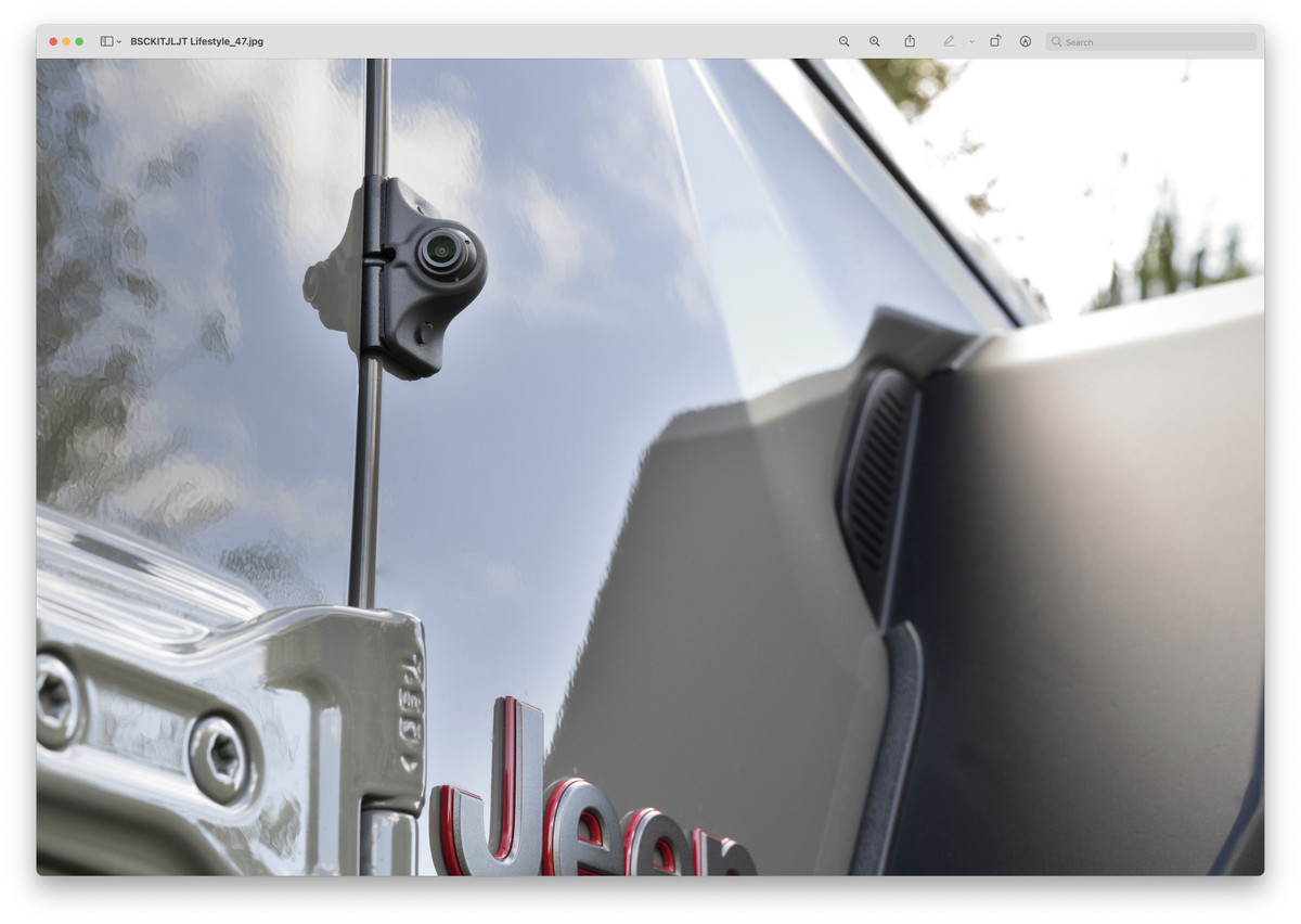 ECHOMASTER JEEP JK BLIND SPOT SIDE VIEW DUAL CAMERA KIT