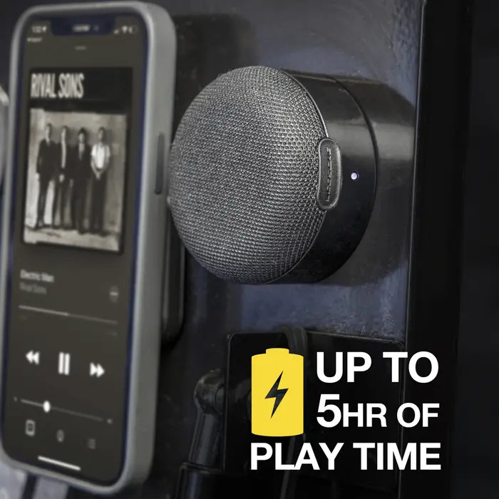 Magnetic MagSafe® Compatible Wireless Speaker - BLACK