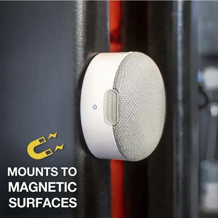 Magnetic MagSafe® Compatible Wireless Speaker - WHITE