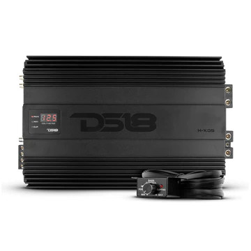 DS18 HOOLIGAN KO SPL SERIES MONO BLOCK AMPLIFIER WITH VOLTMETER AND CLIP INDICATOR 5000W RMS - KOREAN BUILT