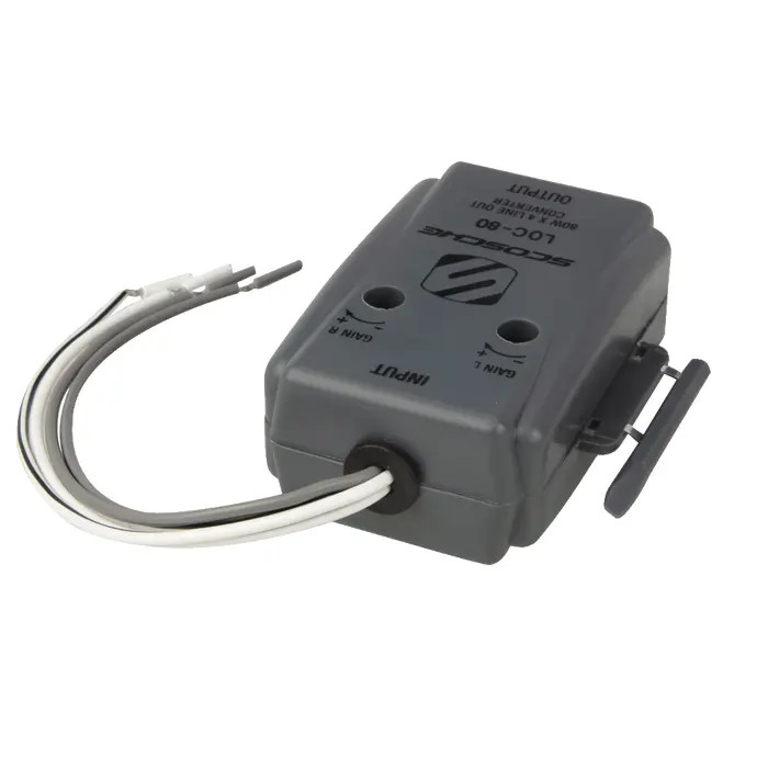 SCOSCHE ADJUSTABLE 2CH. HIGH LEVEL CONVERTER