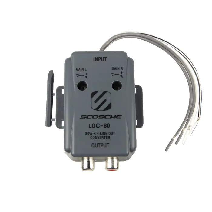 SCOSCHE ADJUSTABLE 2CH. HIGH LEVEL CONVERTER