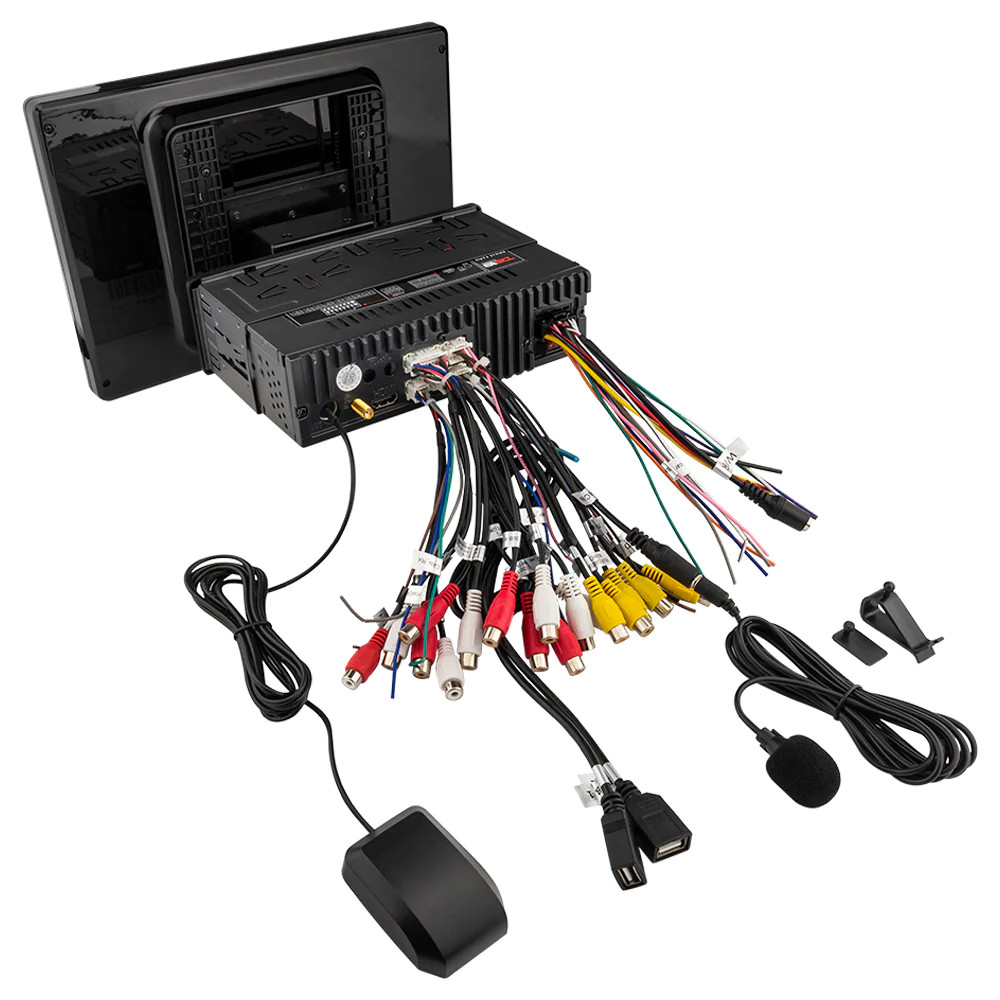 DS18 10.5" IN-DASH MULTIMEDIA DIN RECEIVER, CAPACITIVE TOUCH SCREEN, BLUETOOTH, MIRROR LINK, USB, ANDROID OPERATING SYSTEM, 64G HARD DRIVE