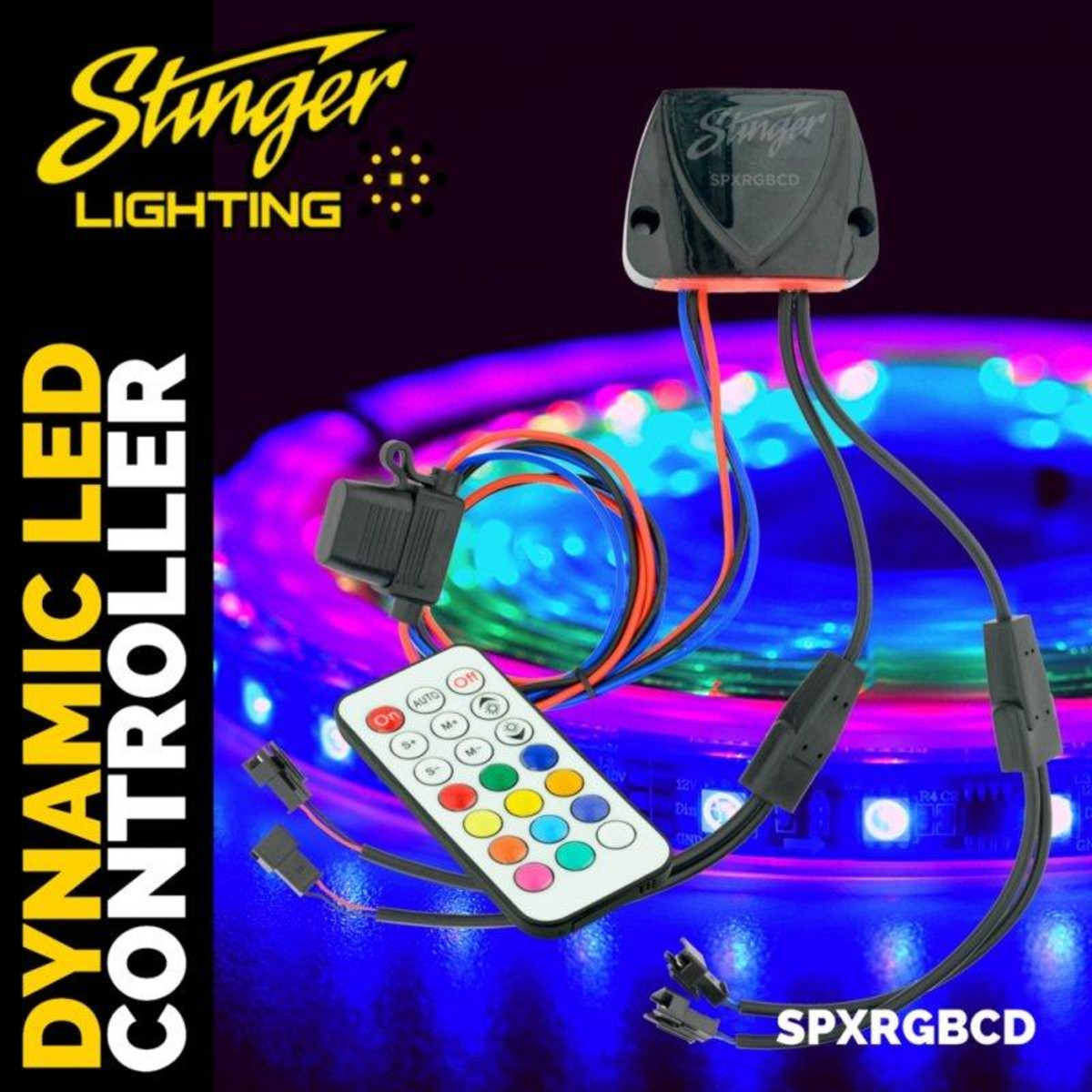 STINGER DYNAMIC LED CONTROLLER RF OR BLUETOOTH APP