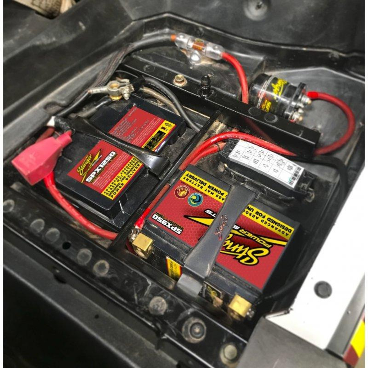 SECOND BATTERY INSTALLATION KIT FOR 2014+ POLARIS RZR