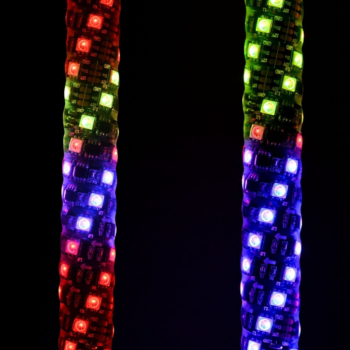 STINGER 4 Foot Dynamic RGB Whip Light