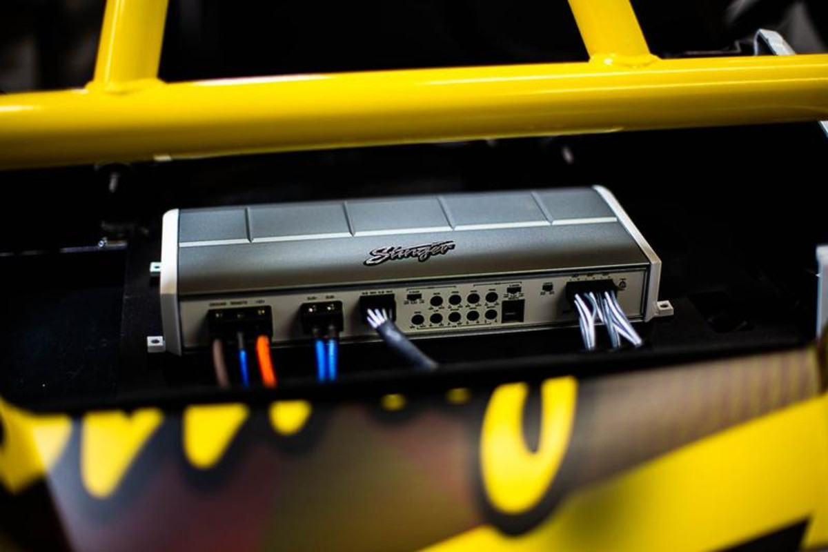 STINGER MARINE MICRO 5CH 1000W AMPLIFIER