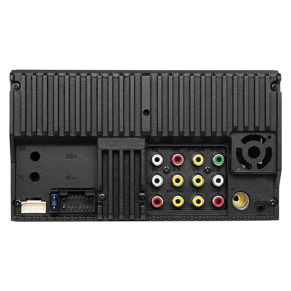 DS18 6.9" DOUBLE DIN TOUCH SCREEN MULTI MEDIA RECEIVER WITH MIRROR LINKING FOR IOS & ANDROID - BT/AUX/SD/AM/FM A/V INPUT, REAR CAMERA INPUT HIGH VOLTAGE F/R/S PRE AMP OUTPUTS