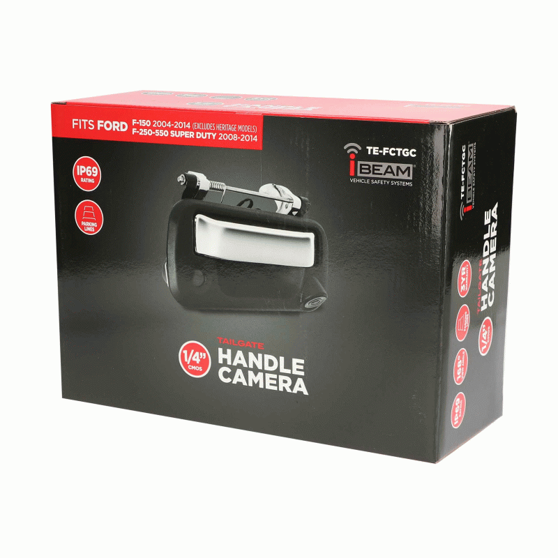 Ford Chrome Factory Replacement Tailgate Handle Camera