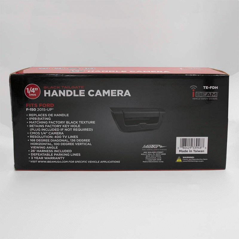 Ford Factory Replacement Tailgate Handle Camera