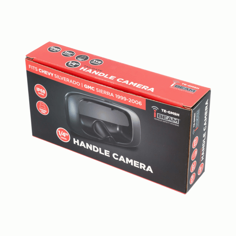 99-06 GM BLACK TAILGATE HANDLE CAMERA