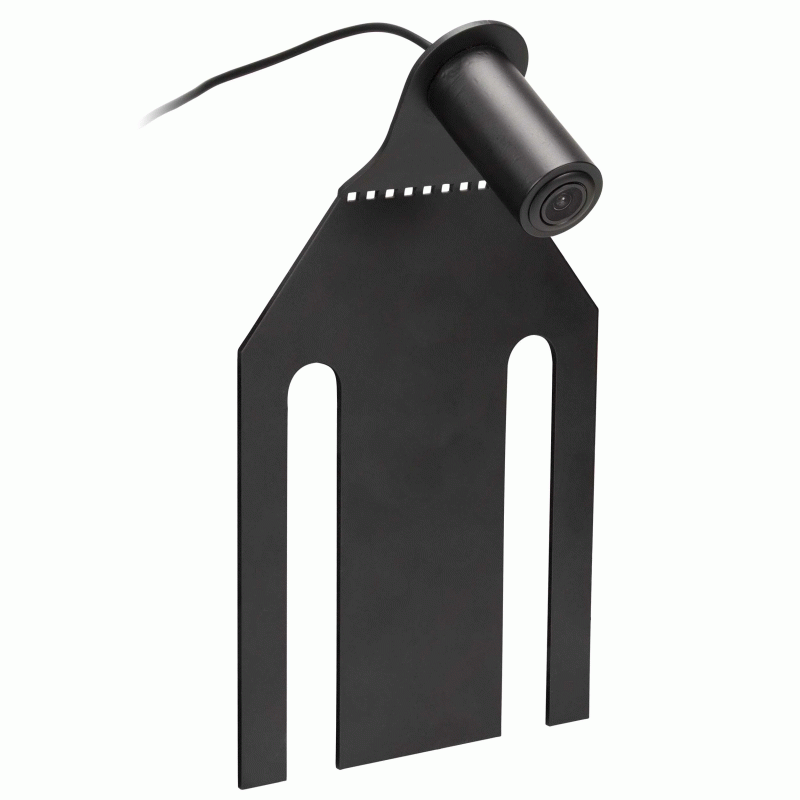 Jeep Wrangler Spare Tire Bracket with Flush Mount Backup Cam