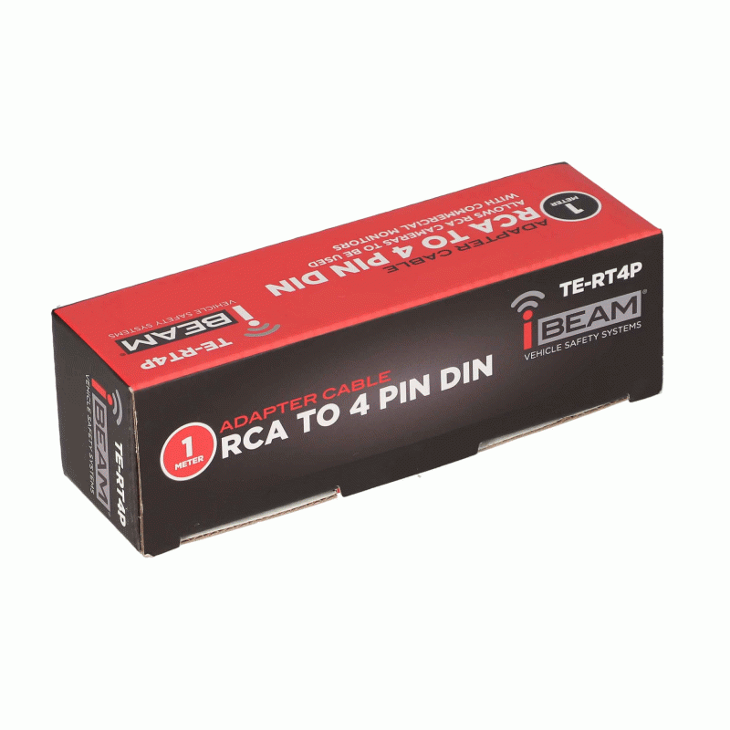 Commercial RCA to 4-Pin Din Adapter Cable