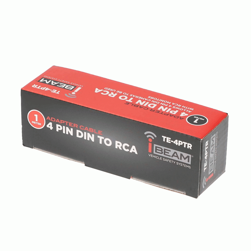 4 PIN DIN TO RCA ADAPTER CABLE