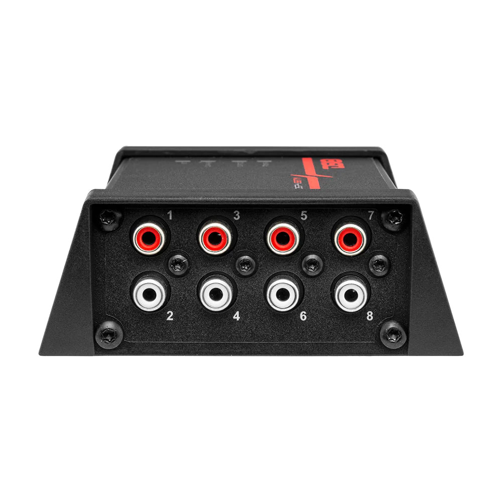 DS18 4-Channel In and 8-Channel Out Digital Sound Processor with Bluetooth and LCD Screen