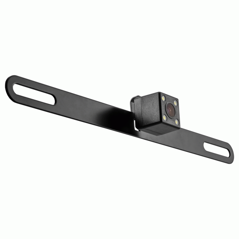 Behind Lic Plate Cam Active-Park Lines and LED Night Vision