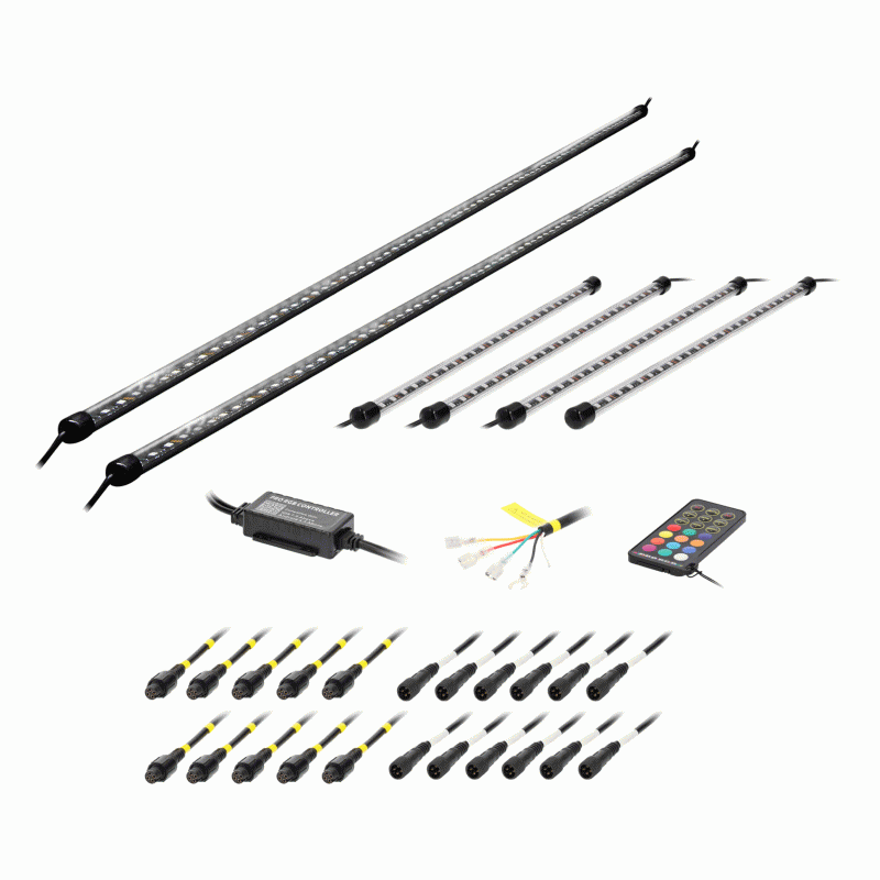 Chasing RGB LED Underglow Lighting