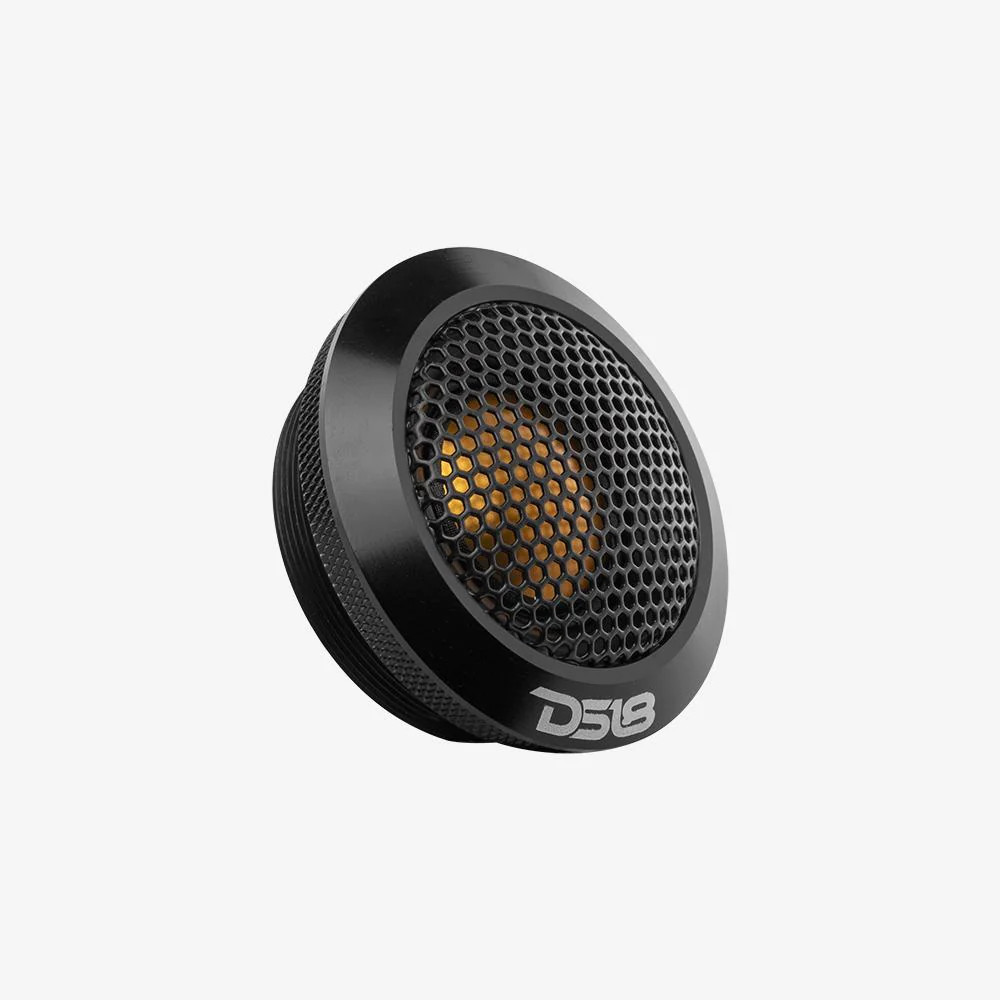 DS18 2.2" SOUND QUALITY DELUXE TITANIUM DOME TWEETER WITH ALUMINUM BODY