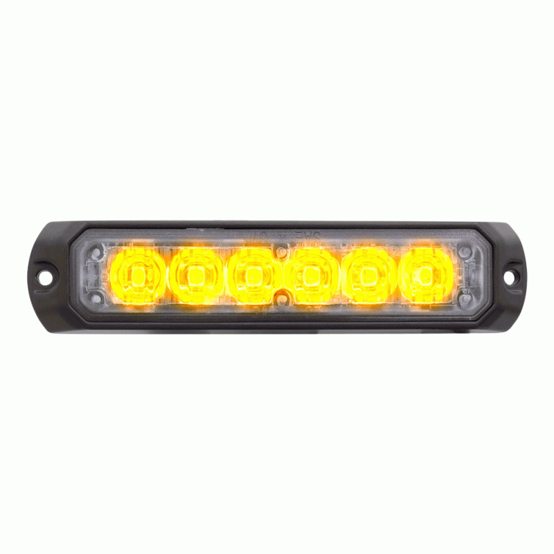 HEISE Marker Lights (6) 3 Watt - Amber - Municipality Series