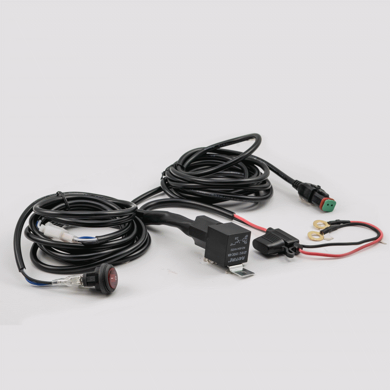 DT Wiring Harness and Switch Kit - 1 Lamp, Universal