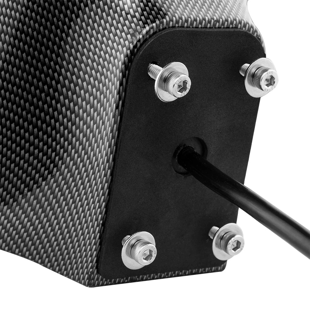 DS18 HYDRO FLAT MOUNT UNIVERSAL POD FOR 6.5" SPEAKERS , BUILT IN RGB LED - CARBON FIBER PAIR DS18 HYDRO FLAT MOUNT UNIVERSAL POD FOR 6.5" SPEAKERS , BUILT IN RGB LED - CARBON FIBER PAIR