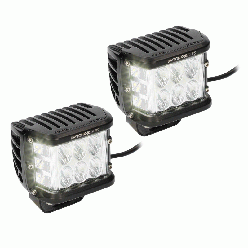 Dual Row Cube Lights - 140-Degree Dual Zone, 12 LED