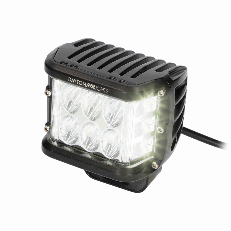 Dual Row Cube Lights - 140-Degree Dual Zone, 12 LED