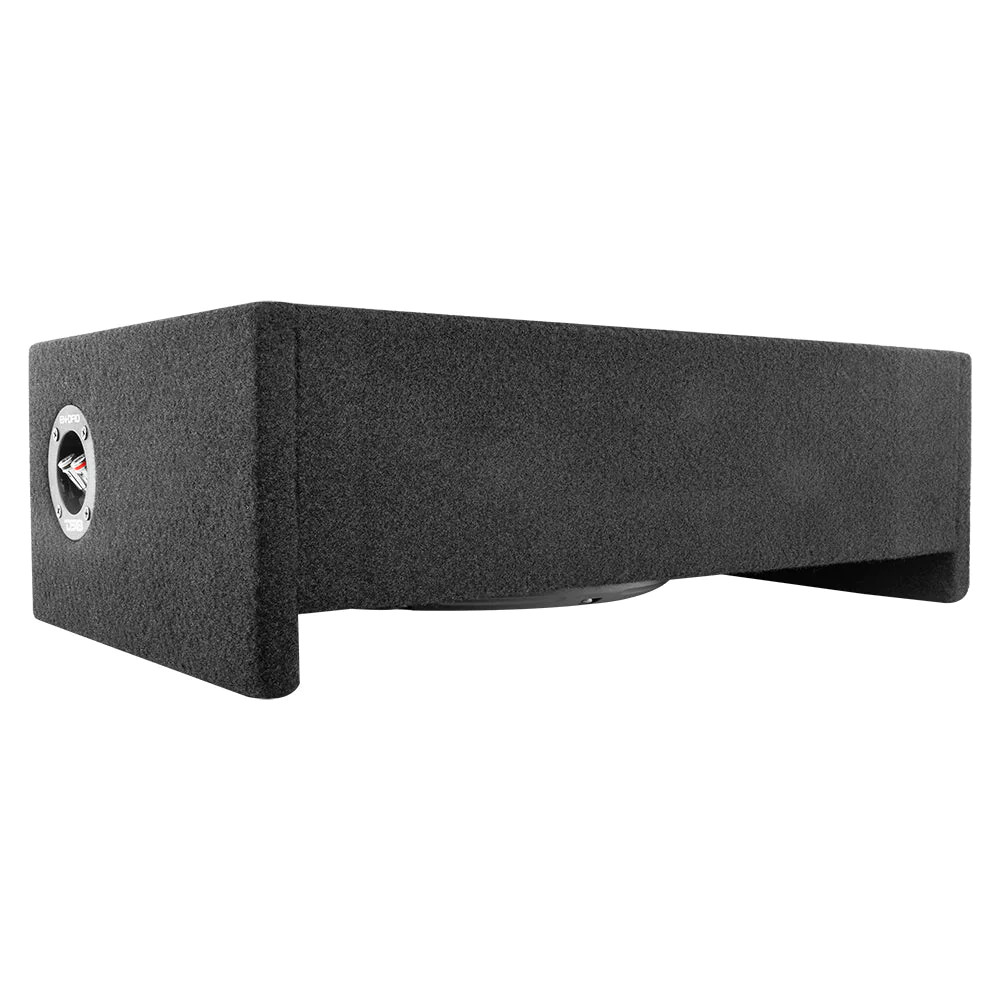 DS18 DOWN FIRE LOADED 10" 500W SUBWOOFER SHALLOW ENCLOSURE