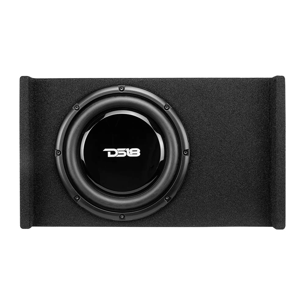 DS18 DOWN FIRE LOADED 10" 500W SUBWOOFER SHALLOW ENCLOSURE