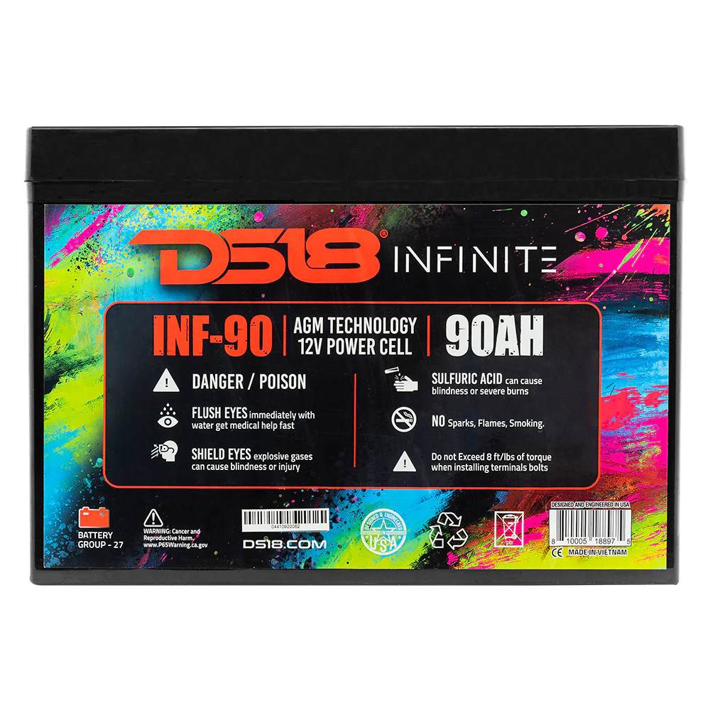 DS18 INFINITE 90AH AGM POWER CELL BATTERY