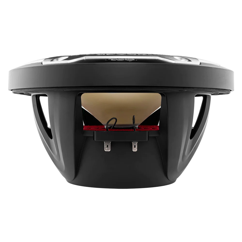 DS18 HYDRO 10" 2-Way Marine Speakers with Bullet Tweeter And Integrated RGB LED Lights  Black