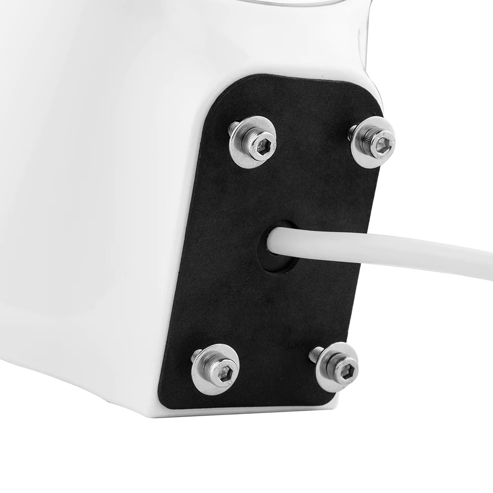 DS18 HYDRO FLAT MOUNT UNIVERSAL POD FOR 6.5" SPEAKERS , BUILT IN RGB LED - WHITE PAIR