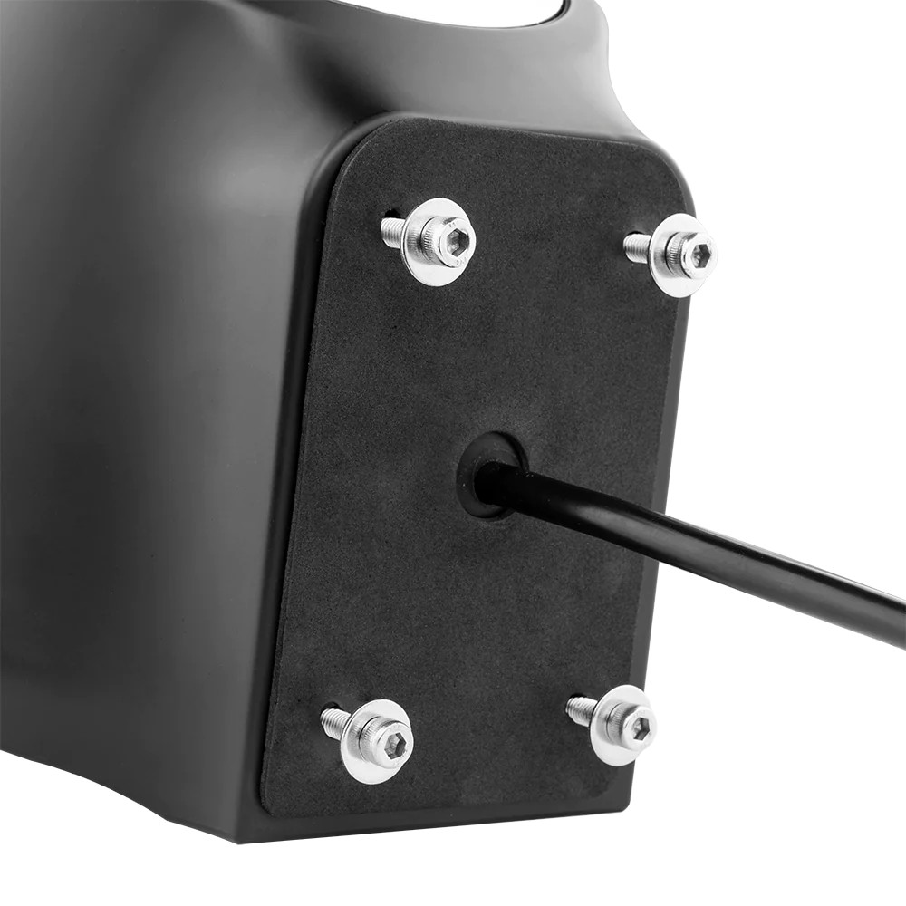 DS18 HYDRO FLAT MOUNT UNIVERSAL POD FOR 8" SPEAKERS , BUILT IN RGB LED - BLACK PAIR