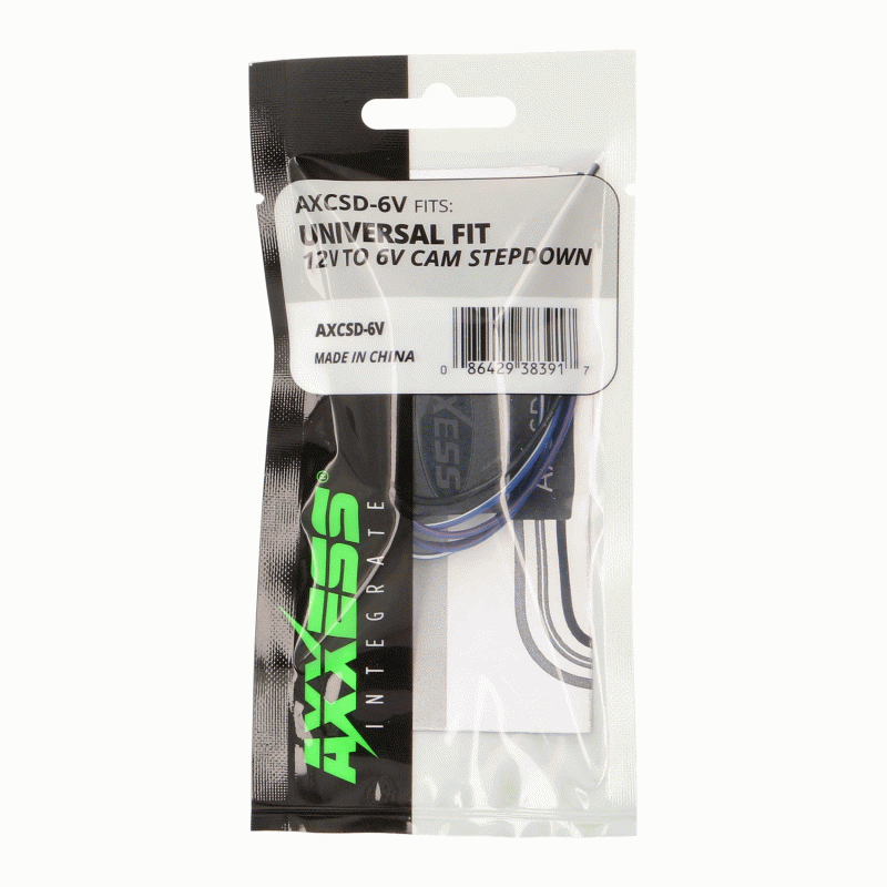 AXXESS 12V TO 6V CAMERA STEPDOWN