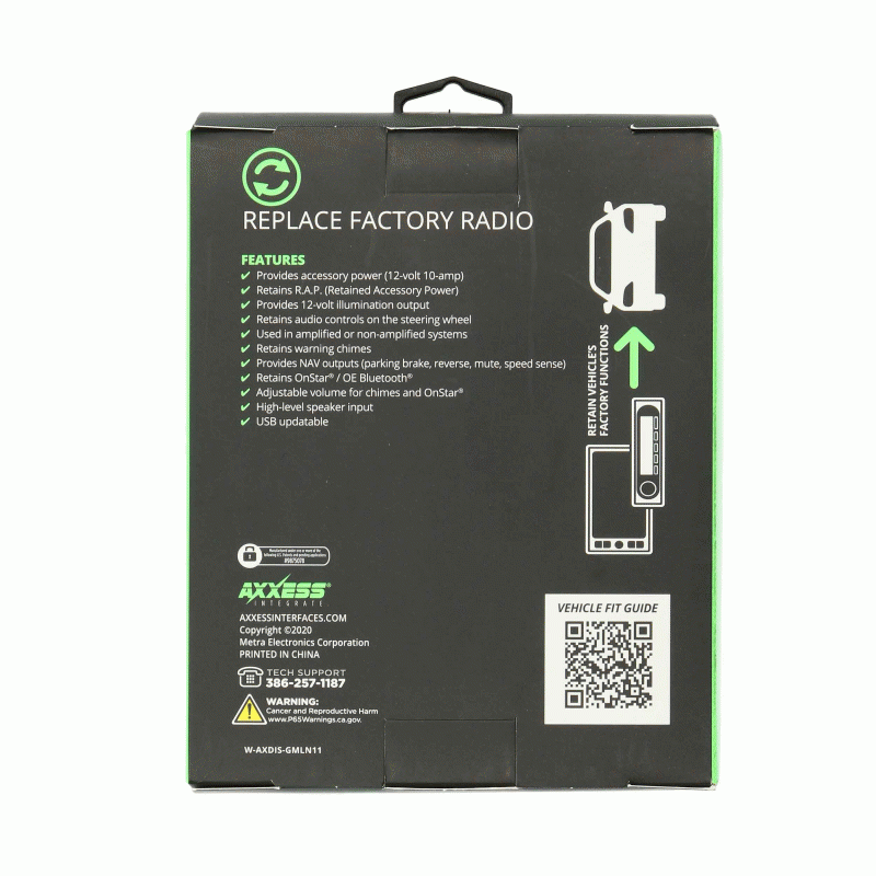 GM 2006-2012 Data Interface with SWC