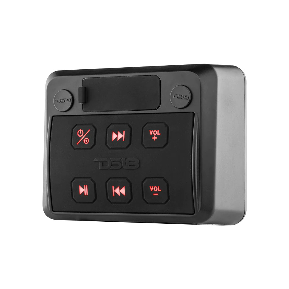 Marine Waterproof Universal Enclosure With Bluetooth Streaming Audio receiver Controller (Works with android and iPhone)