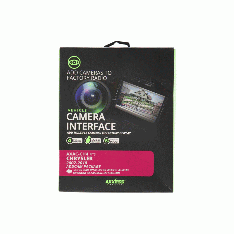 AXXESS 2010-2017 Chrysler/Dodge/Jeep Camera Interface With Pre-Wired Harness