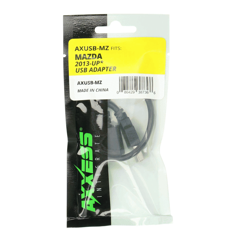 USB Adapter Cable 12 Inch - Mazda 2013-Up