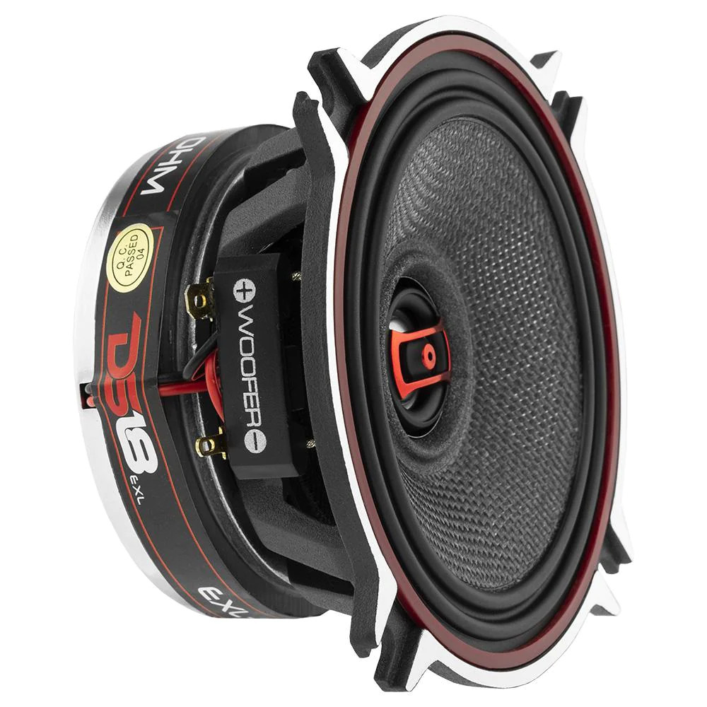 DS18 EXL 4" 2-Way Coaxial Speaker with Fiber Glass Cone | 60W RMS 3-Ohm